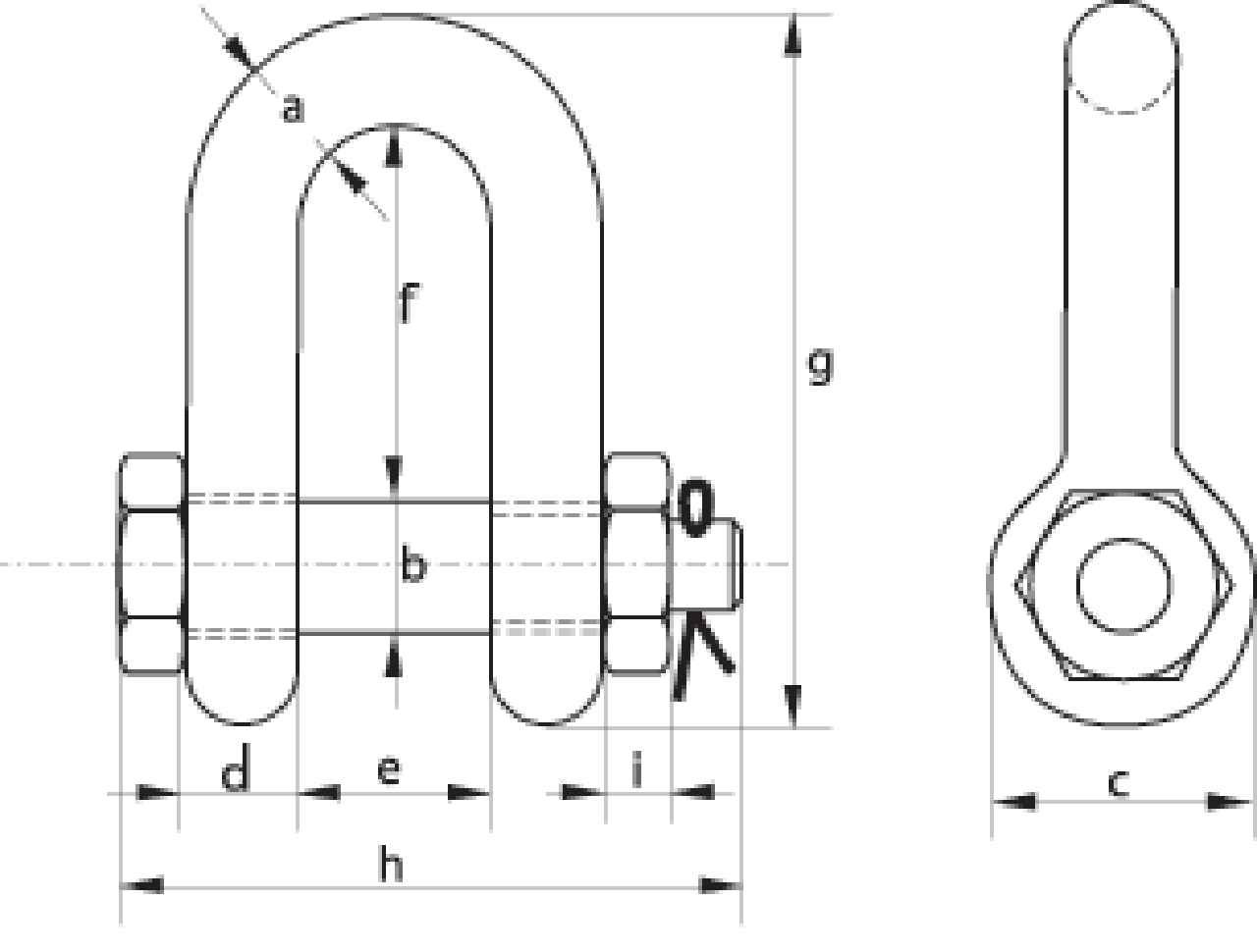 Скоба din 82101 м20